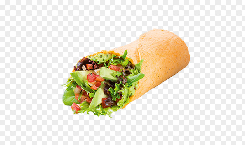 Salad Korean Taco Wrap Guacamole Fast Food Vegetarian Cuisine PNG