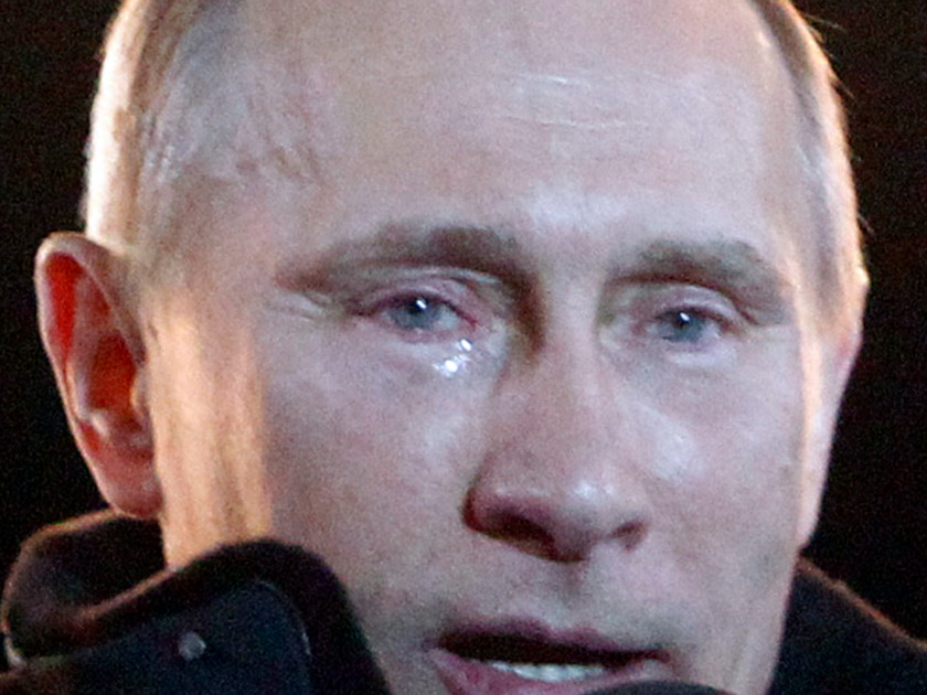Vladimir Putin President Of Russia Crying Politician PNG