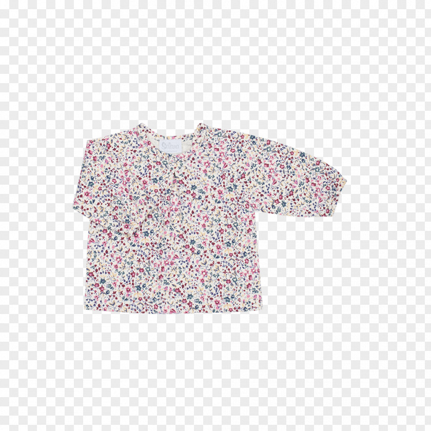 100 Cotton Sleeve T-shirt Shoulder Blouse Pink M PNG