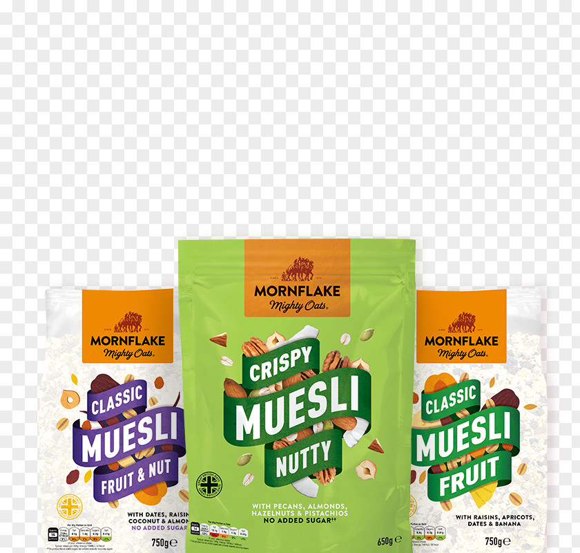 Breakfast Ingredients Muesli Cereal Vegetarian Cuisine Mornflake Food PNG