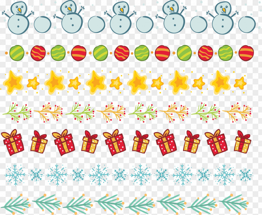 Creative Painted Winter Holiday Decorations Christmas PNG