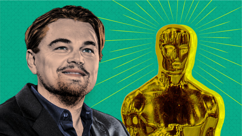 Leonardo Dicaprio DiCaprio 88th Academy Awards The Revenant Award For Best Actor PNG
