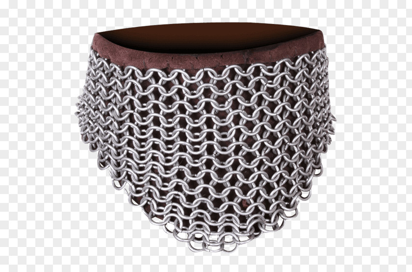 Mantle Cloth Mail Coif Chain Armour PNG