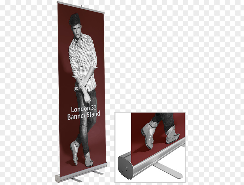 Poster Stand Vinyl Banners Signage Retail 40 VISUALS PNG