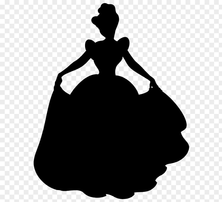 Belle Silhouette Disney Princess Cinderella Art PNG