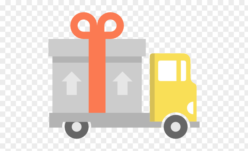 Cartoon Truck Car Mover Delivery Freight Transport PNG