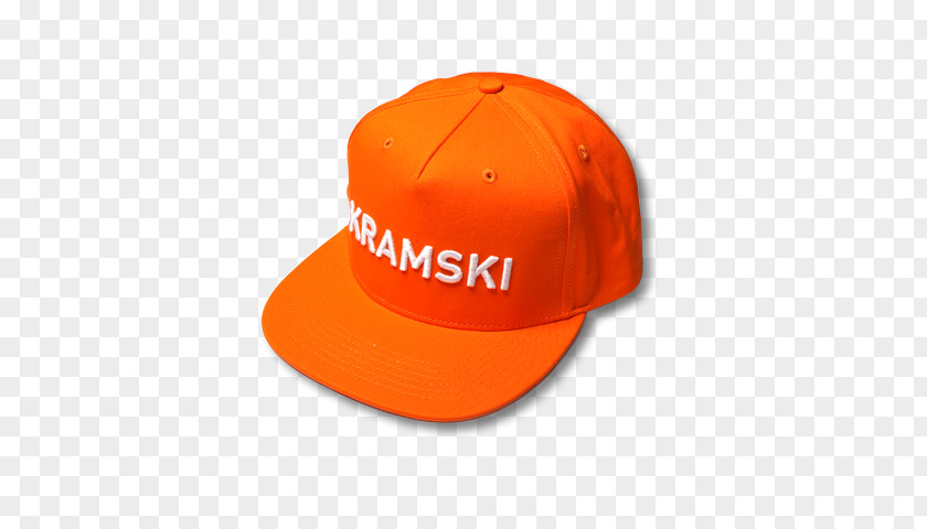 Limited Edition Junior Mints Baseball Cap KRAMSKI Orange Product Design PNG