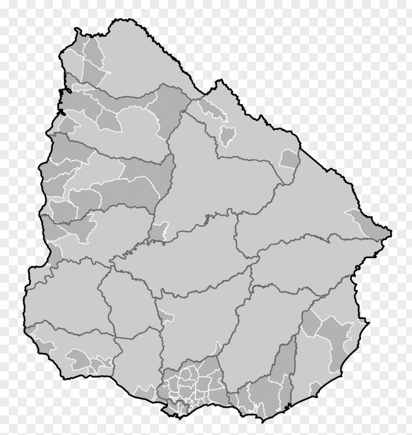 Map Municipalities Of Uruguay Municipality Wikipedia PNG