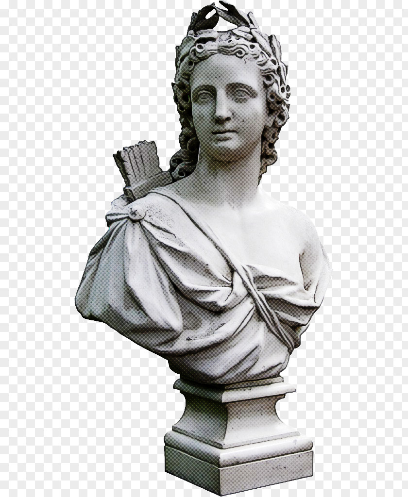 Monument Figurine Classical Sculpture Bust Transparency Drawing PNG