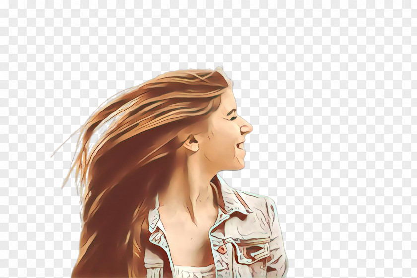 Surfer Hair Layered Hairstyle Blond Beauty Long PNG