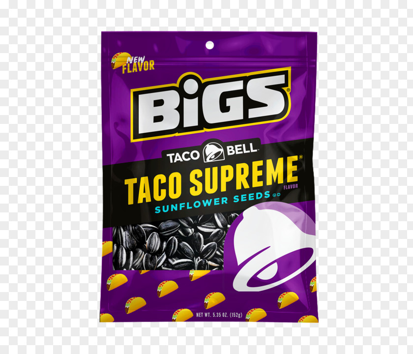 Taco Bell Sunflower Seed Flavor Common PNG