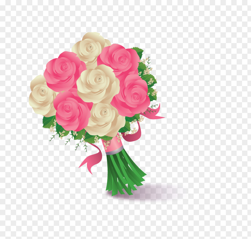 A Bouquet Of Flowers Vector Flower Drawing Clip Art PNG