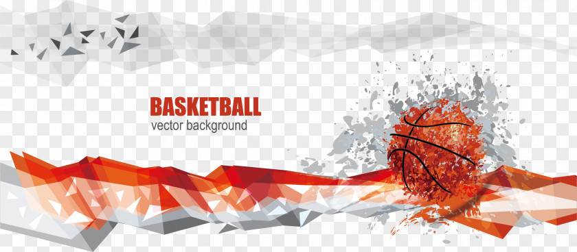 Basketball Fire Vector PNG