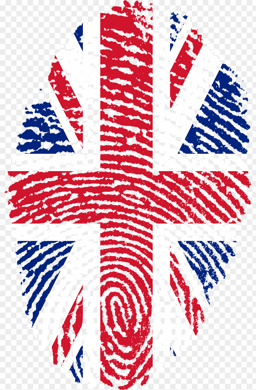 English Flag Of The United Kingdom Brexit Fingerprint PNG