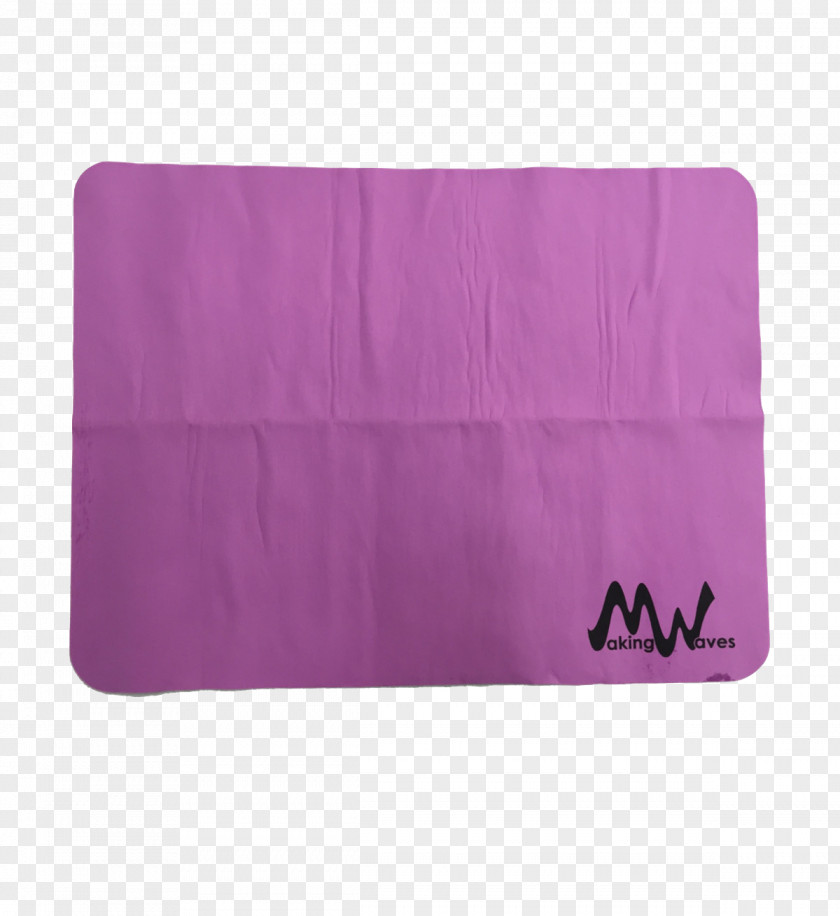 Purple Waves Rectangle PNG