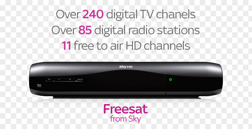 Sky+ HD Freesat From Sky Plc Satellite Television PNG
