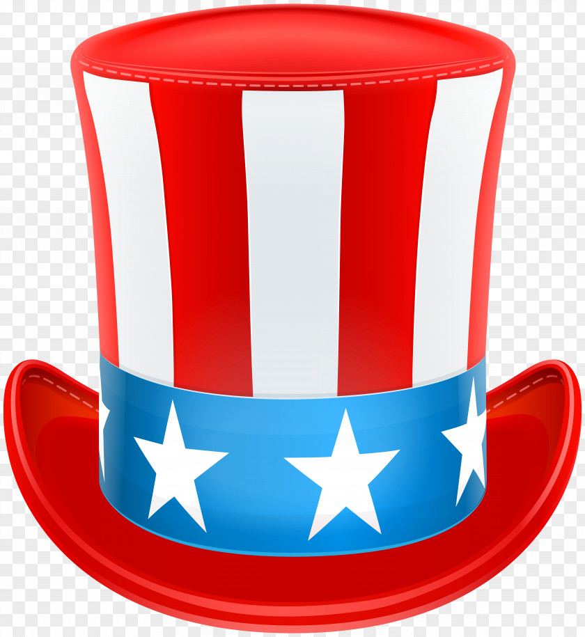 USA Patriotic Hat Clip Art Image Uncle Sam United States Top PNG