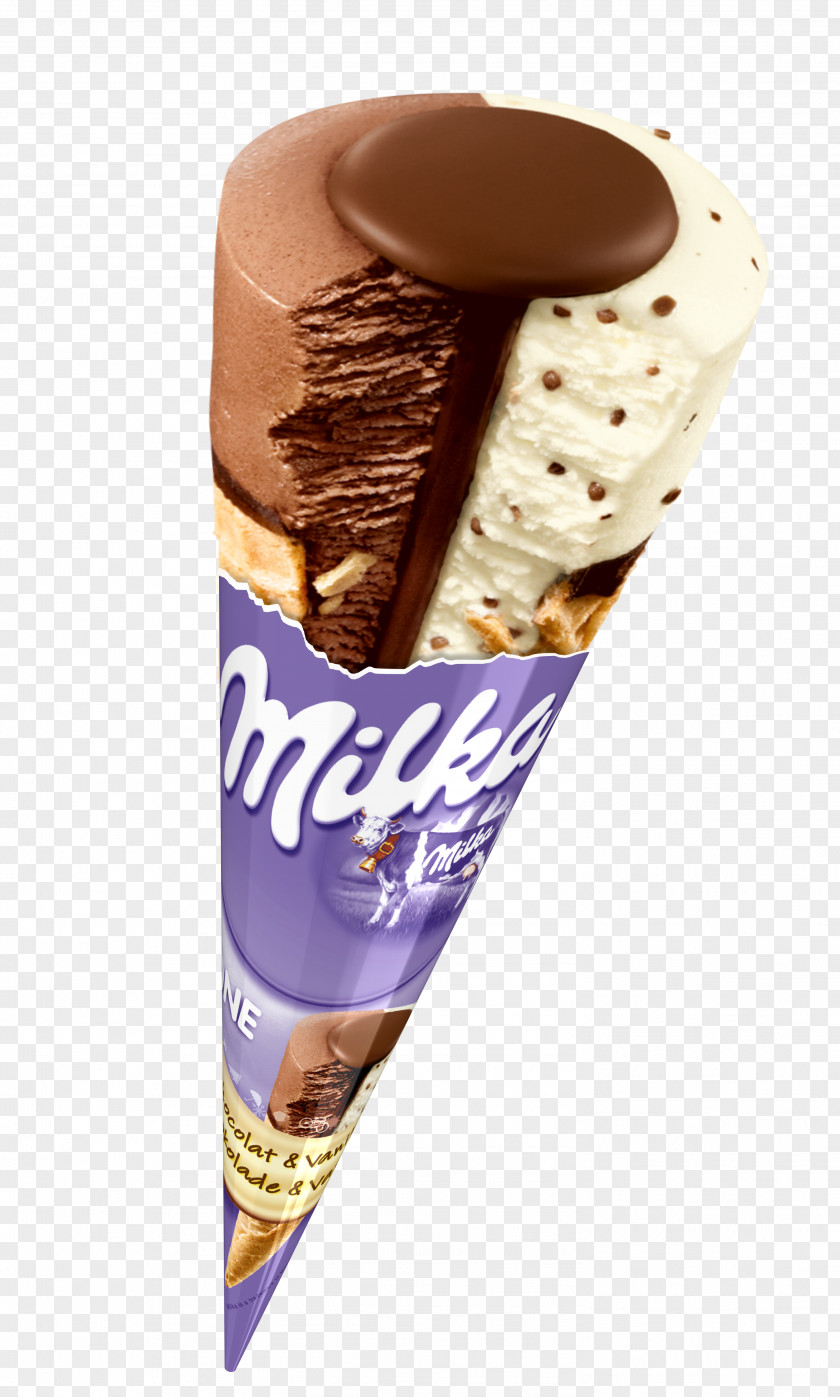 Ice Cream Cones Milka Chocolate Cornetto PNG