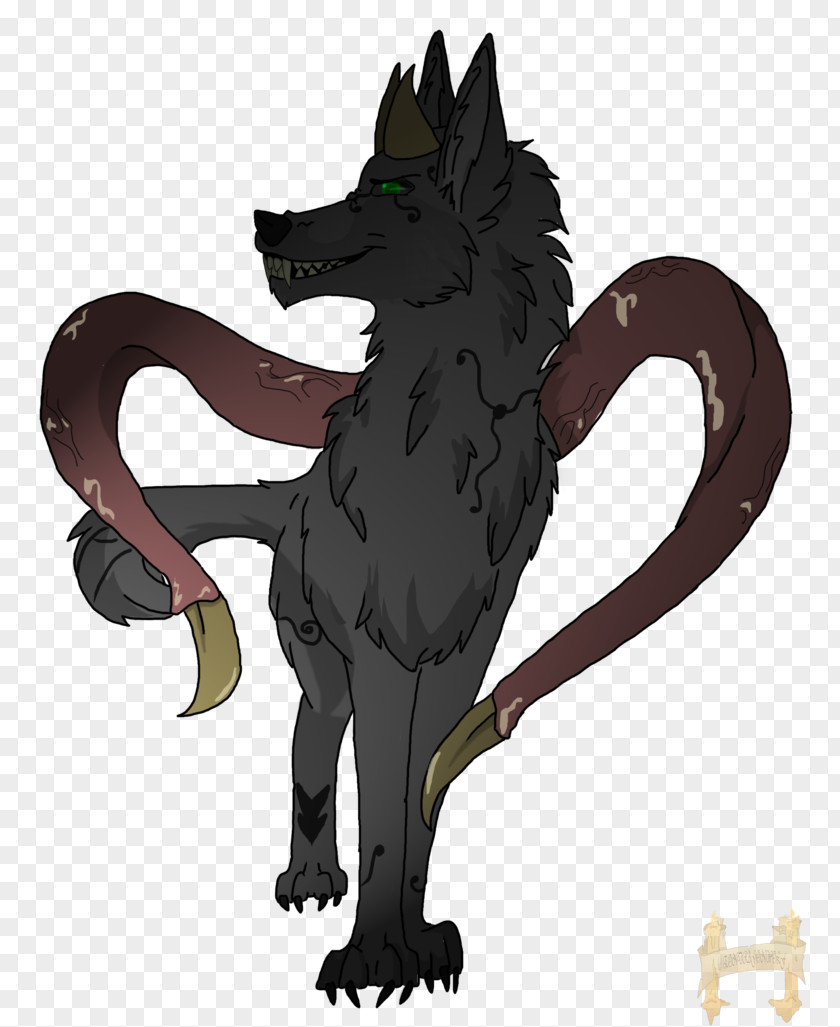 Werewolf Canidae Dog Cartoon PNG