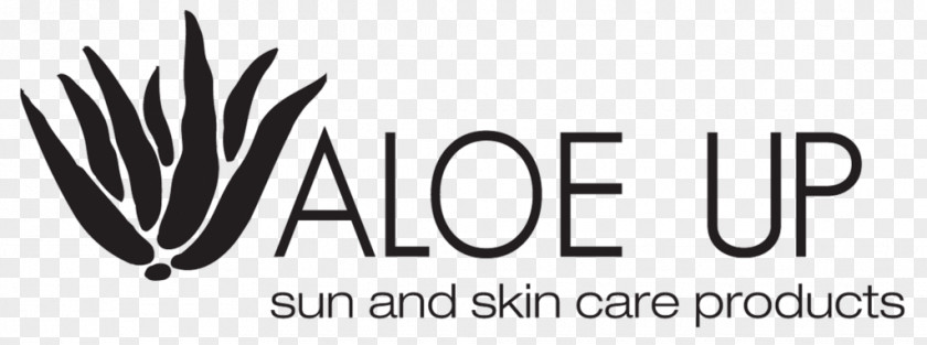 Aloe Vera Watercolor Logo Brand Product Design Font PNG