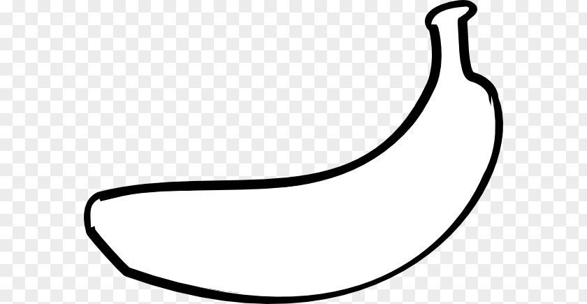 Banana Outline Cliparts Split Muffin Pudding Clip Art PNG