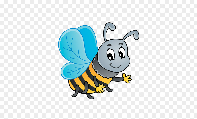 Blue Wings Bee Honey PNG