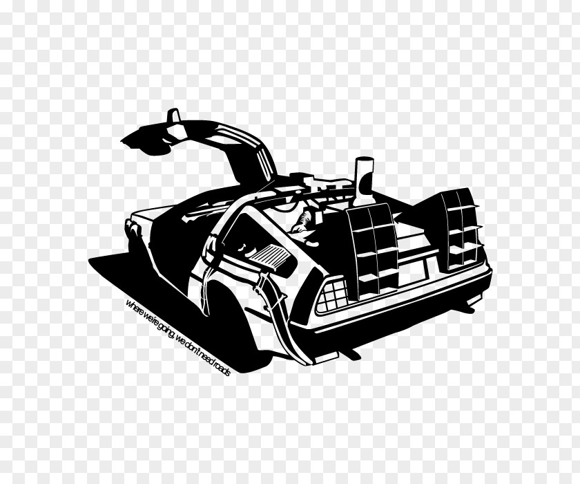 Car DeLorean DMC-12 Back To The Future Automotive Design PNG