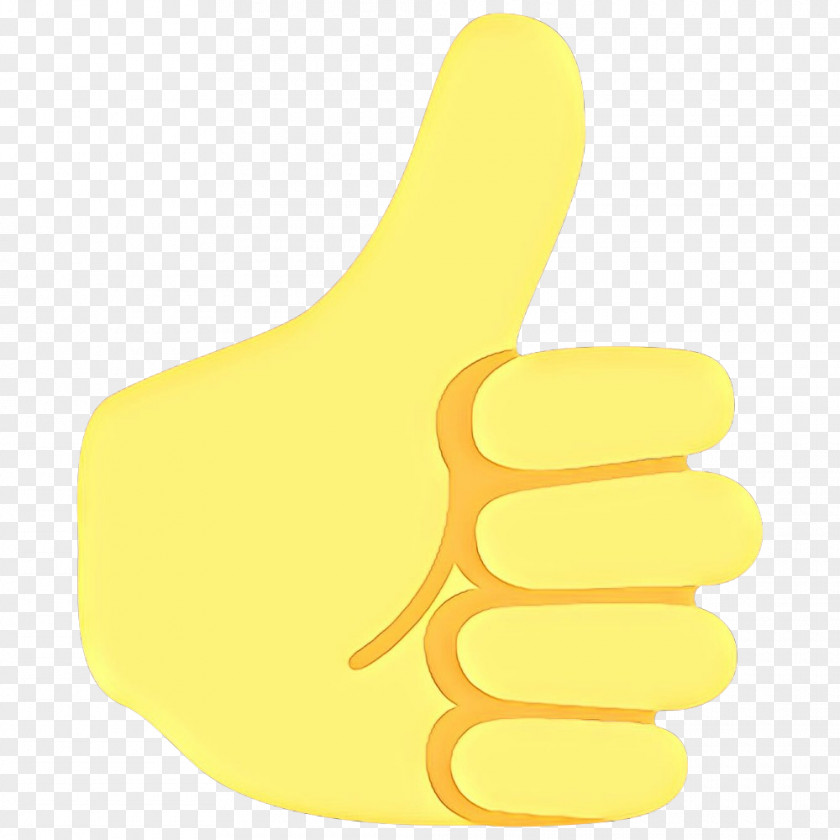 Logo Gesture Yellow Background PNG