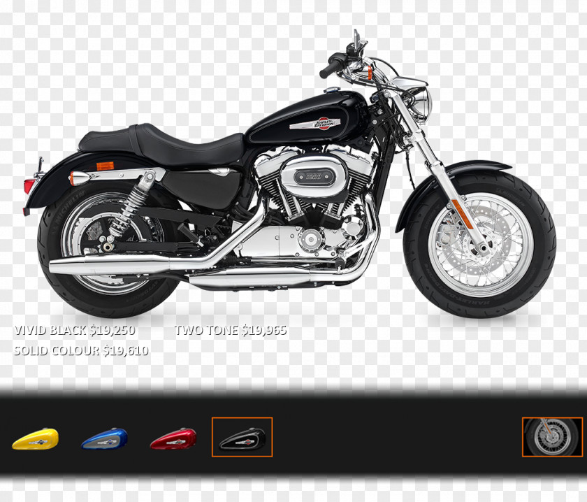 Motorcycle Harley-Davidson Sportster Custom Suspension PNG