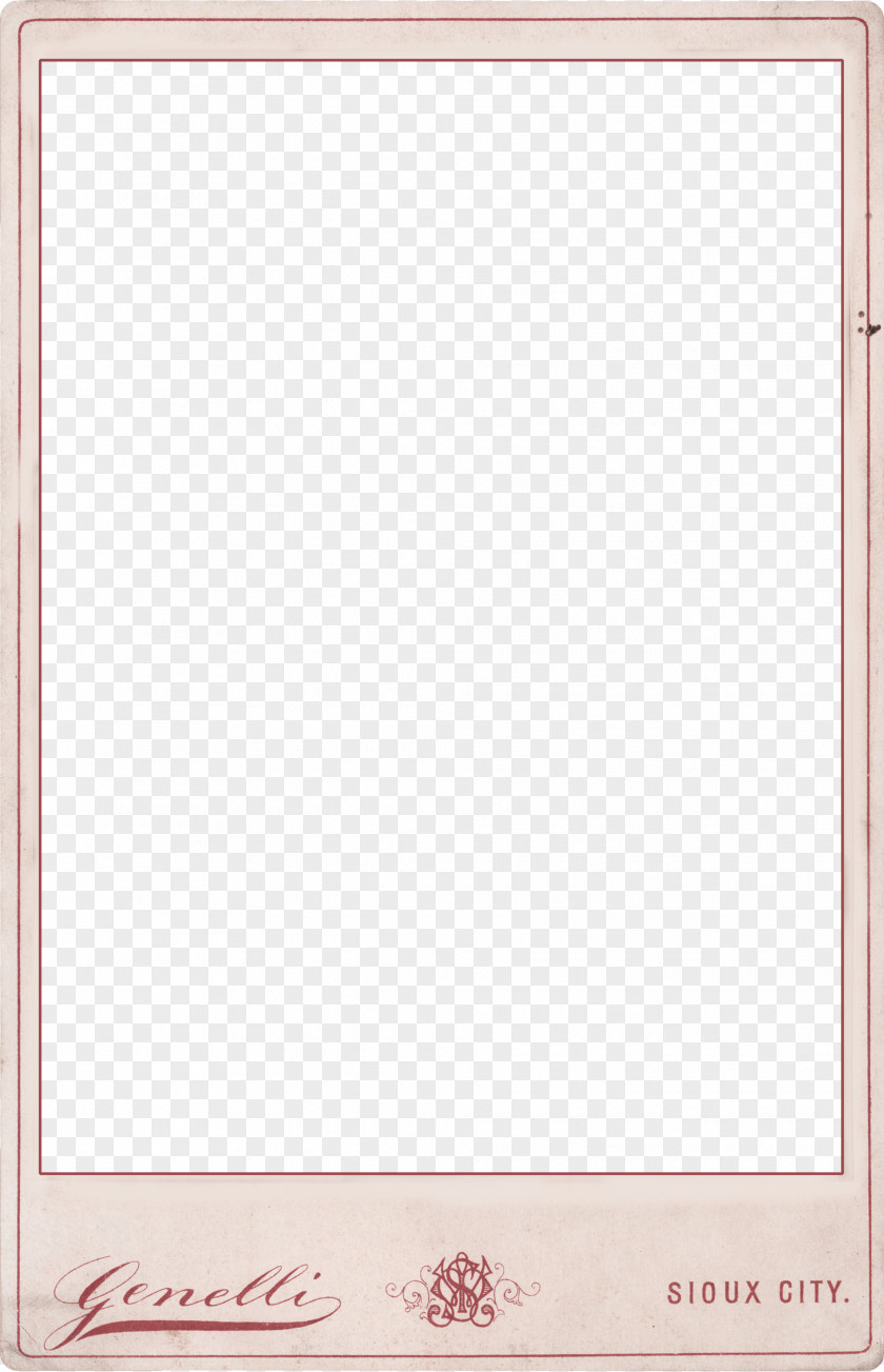 Pretty Brown Frame Area Pattern PNG