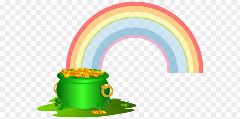 Rainbow Leprechaun Clip Art PNG