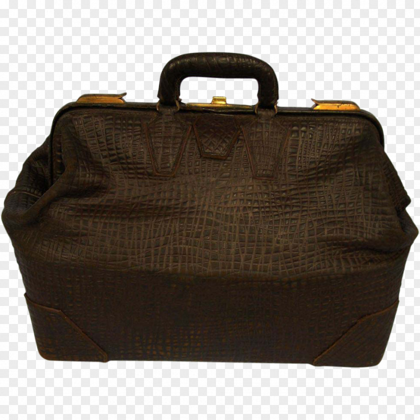 Bag Briefcase Leather Medical Handbag PNG