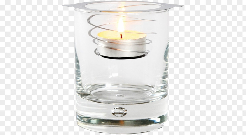 Candle Glass PartyLite Tealight Spark Plug PNG