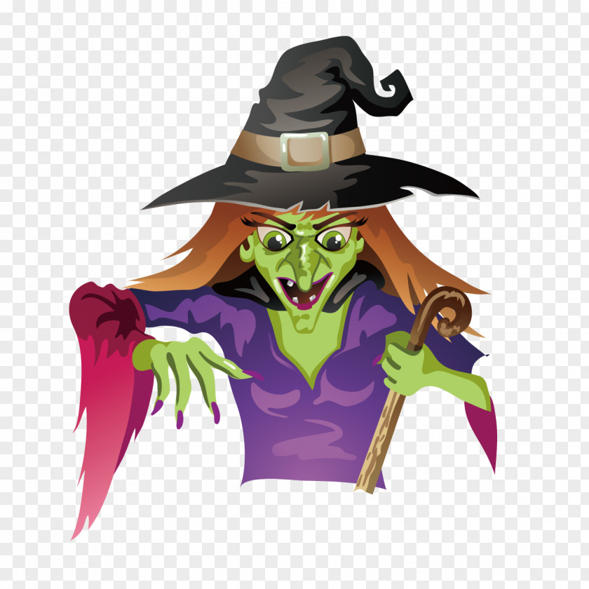 Cartoon Witch Witchcraft Potion Royalty-free Illustration PNG