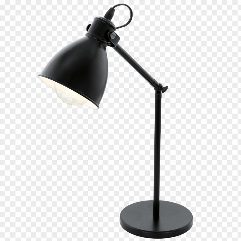 Desk Lamp Table Lighting Edison Screw PNG