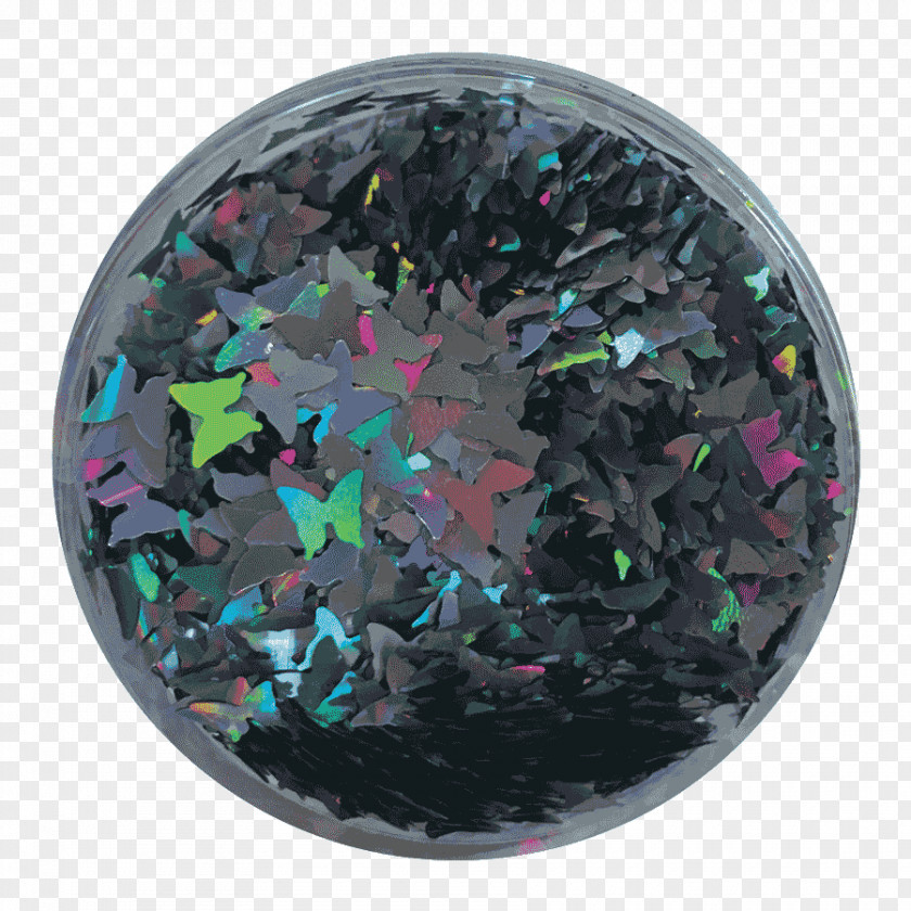 Hologram Plastic Glitter Gemstone PNG