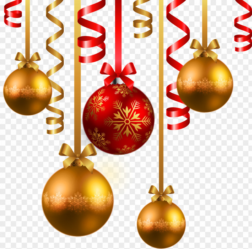Santa Claus Bombka Christmas Day Decoration Tree PNG