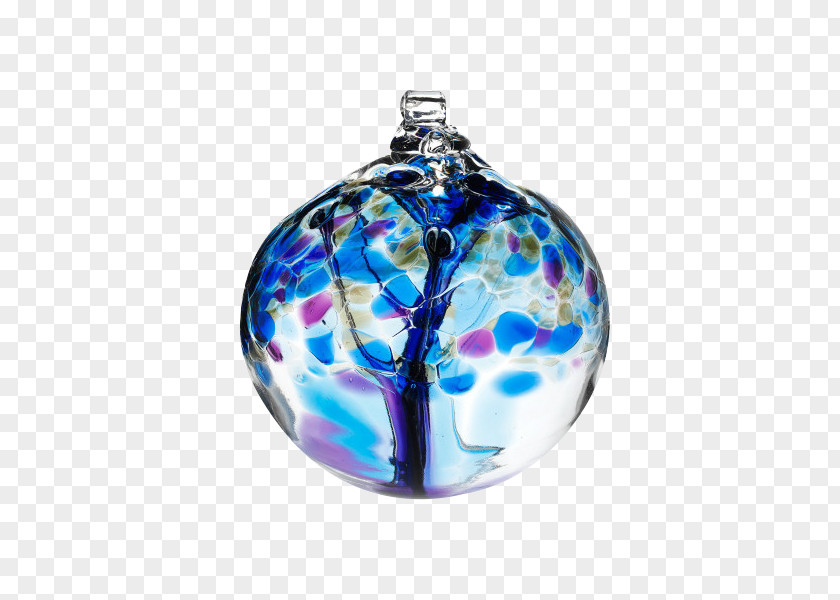 Sky Blue Glass Balls Globe Glassblowing Witch Ball PNG