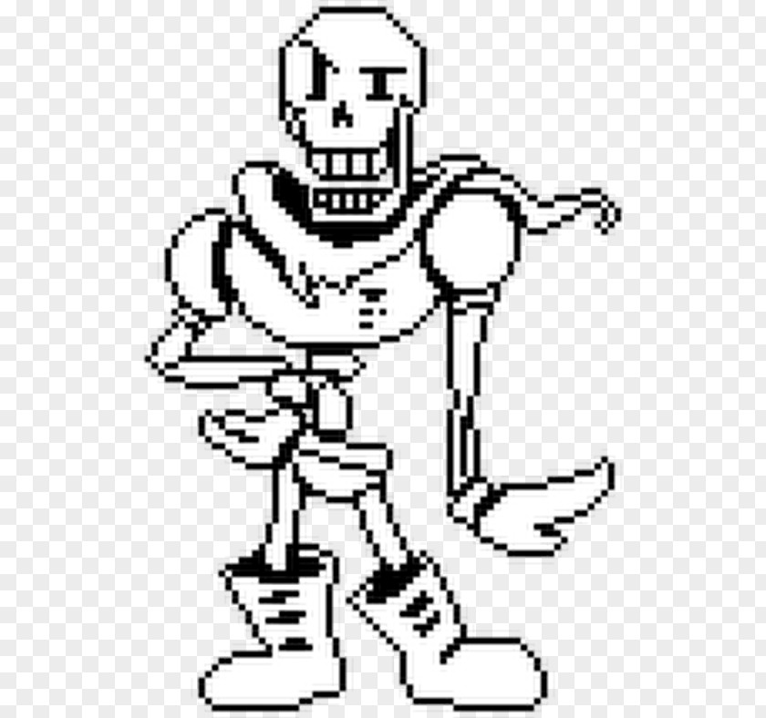 Sprite Undertale Paper Papyrus PNG