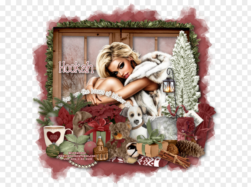 Countryside Christmas Ornament Decoration PNG