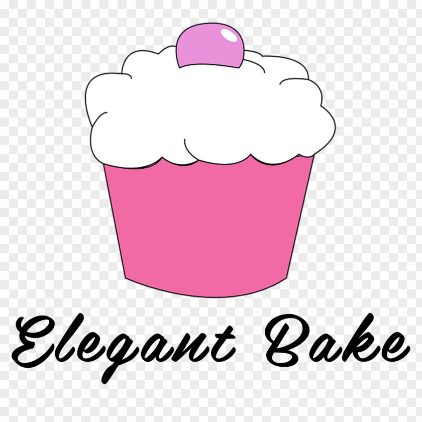 Cream Food Pink Baking Cup Font Logo Dessert PNG