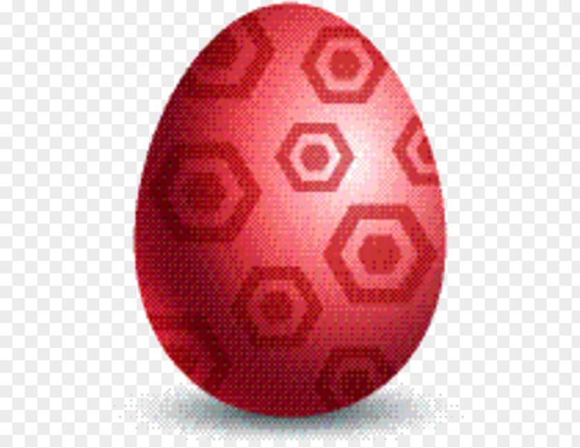 Magenta Ball Easter Egg Background PNG