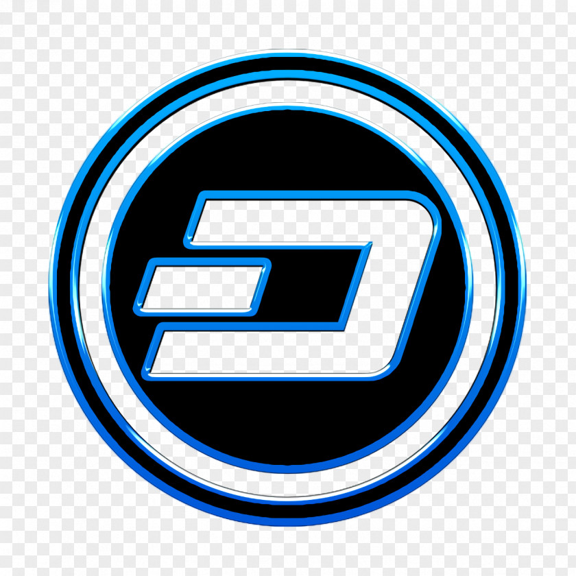 Symbol Electric Blue Circle Logo Template PNG