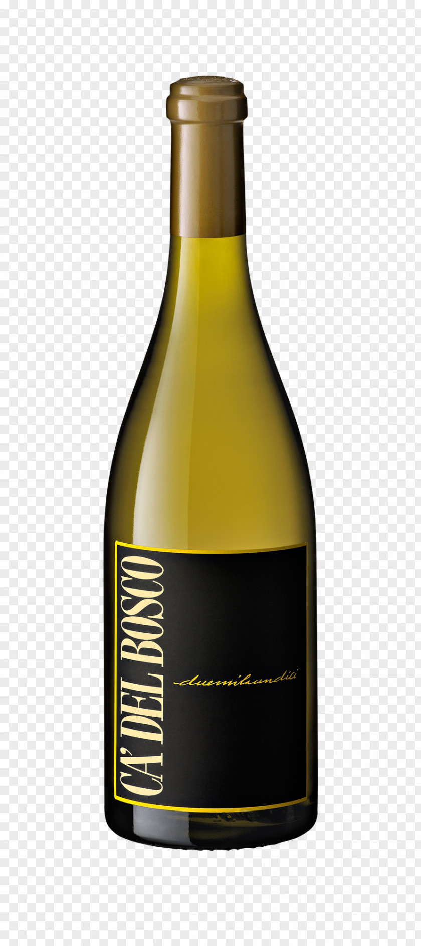 Wine White Chardonnay Franciacorta DOCG Cà Del Bosco PNG