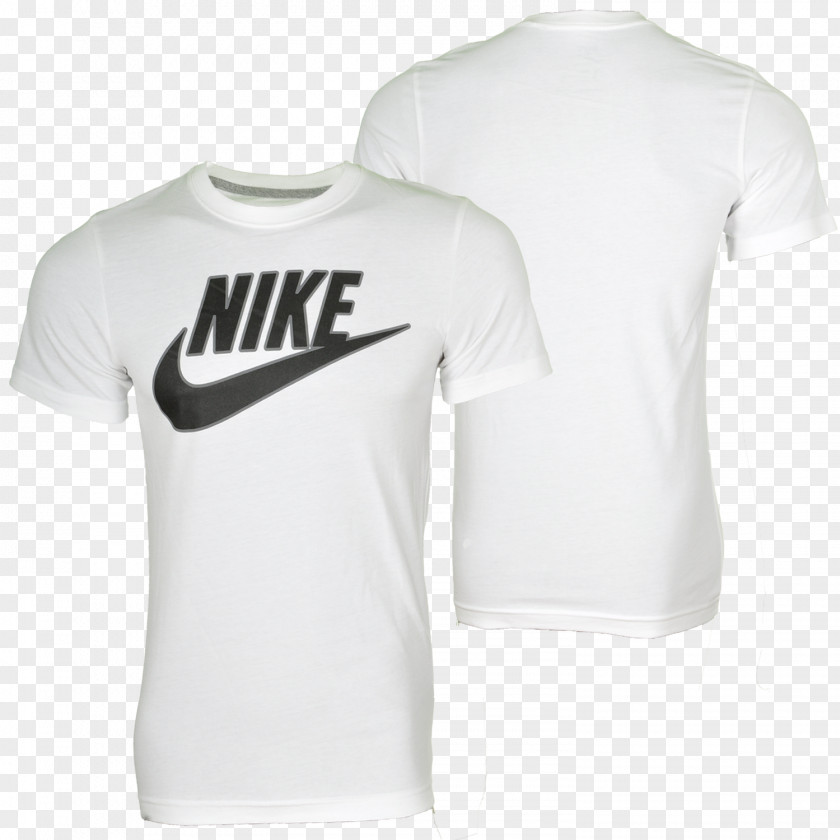 Black T-shirt Design Nike Sleeve Logo Shoulder PNG