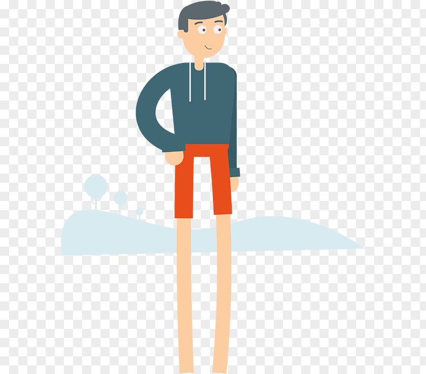 Male Standing Eating Cartoon PNG