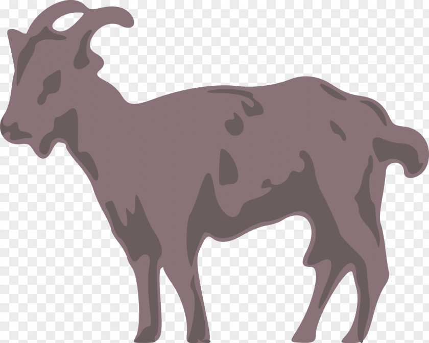 Vector Painted Goat Free Content Clip Art PNG