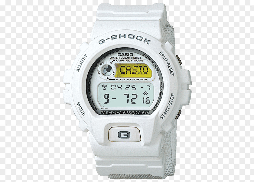 Watch G-Shock Casio Clock White PNG
