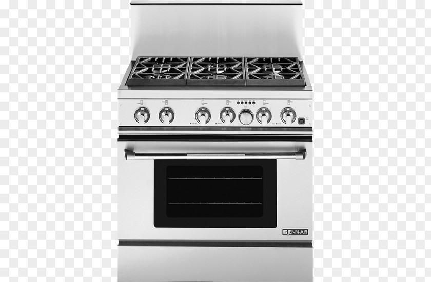 Oven Gas Stove Cooking Ranges Jenn-Air PNG