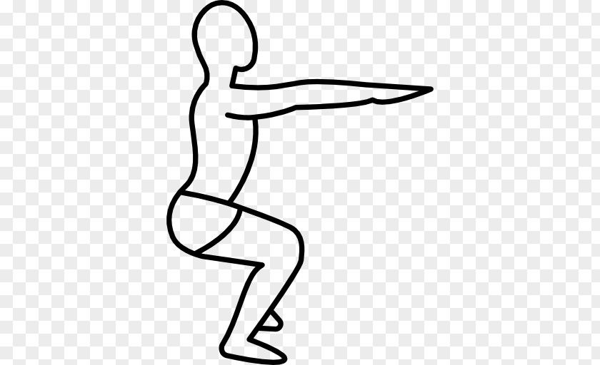 Squat Drawing Pilates Physical Fitness Clip Art PNG